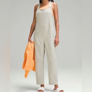 #446 NWT Lululemon WovenAir Overalls
Raw Linen Sz 12 (RARE)